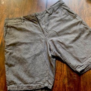 Express Classic Fit Linen Shorts